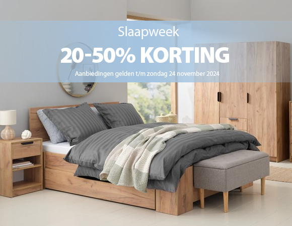 Slaapweek | 20-50% korting